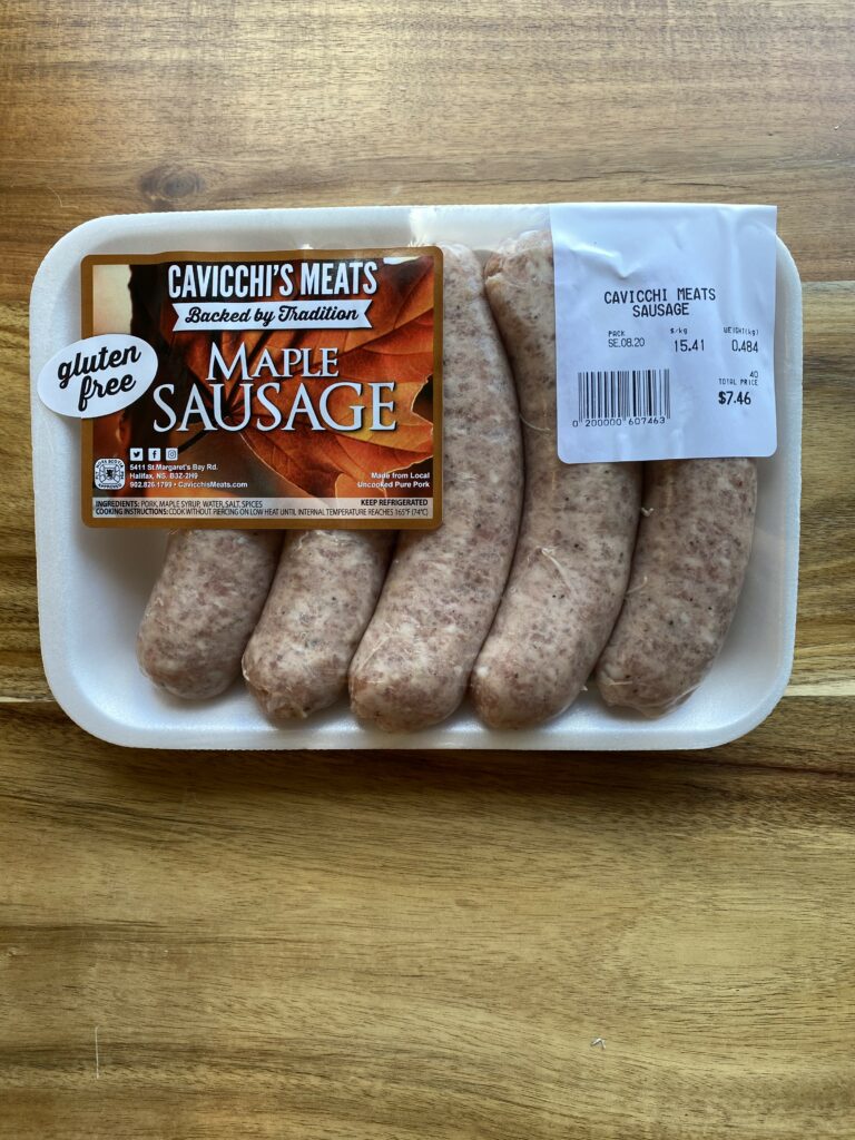 Maple Sausage – Cavicchis Meats